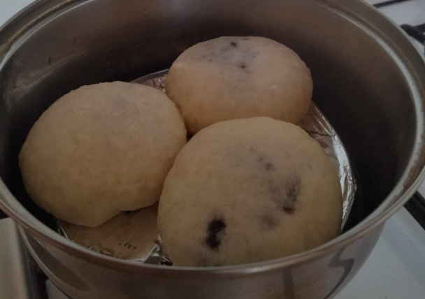 Buchty na pare plnené Nutellou (fotorecept) - obrázok 4