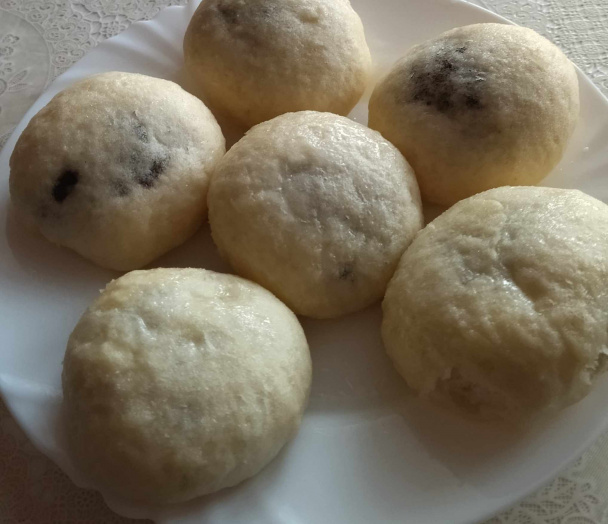 Buchty na pare plnené Nutellou (fotorecept) - obrázok 6