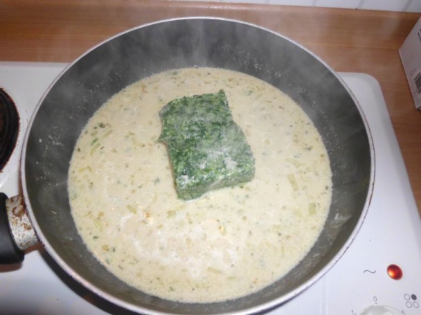 Cestoviny s omáčkou z lososa a špenátu (fotorecept) - obrázok 3