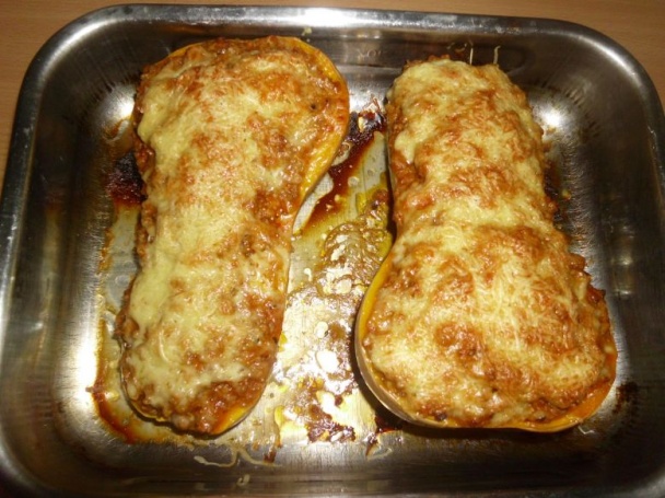 Plnená butternut tekvica (fotorecept) - obrázok 3