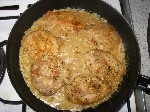 Smotanovo-majoránkové bravčové plátky (fotorecept) - obrázok 4