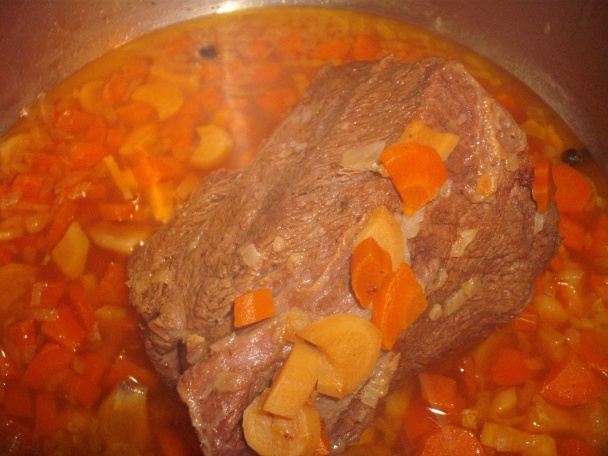 Hovädzie plece na smotane (fotorecept) - obrázok 5