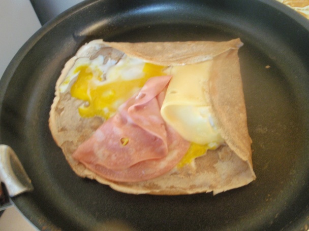 Placky s pohánkovej múky (galettes de blé noir) - obrázok 5