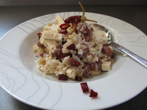 Ryžový šalát s tofu (fotorecept) - obrázok 3