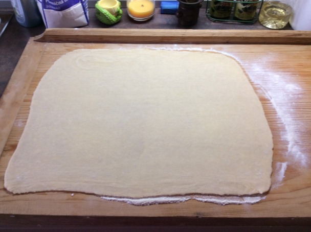 Pizza závin z lístkového cesta - obrázok 1