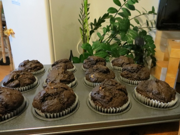 Čokoládovo-banánové muffiny od Nigelly - obrázok 1