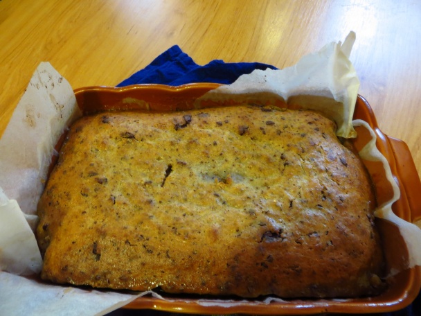 Obrátený banánovo-čokoládový chlebík (fotorecept) - obrázok 8