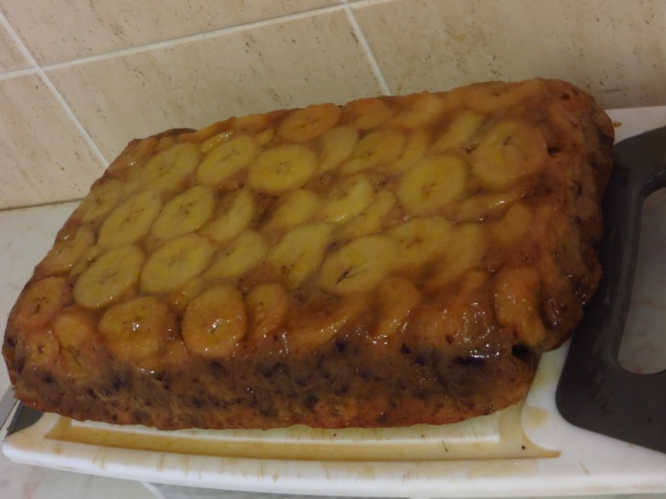 Obrátený banánovo-čokoládový chlebík (fotorecept) - obrázok 9