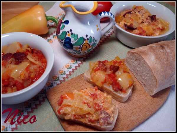 Lečo s vajcom a klobásou (fotorecept) - obrázok 6