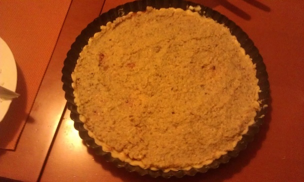 Krehký koláč v okrúhlej forme - obrázok 3