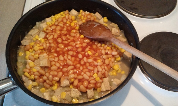 Tofu s pórom, kukuricou a fazuľou (fotorecept) - obrázok 4