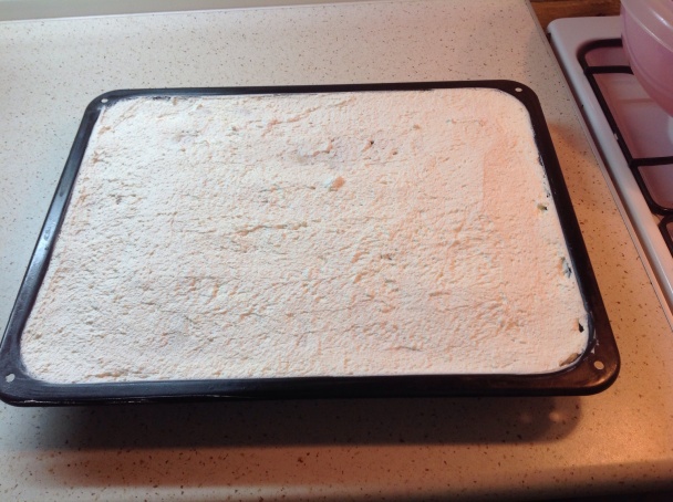 Gaštanový rez s banánmi (fotorecept) - obrázok 4