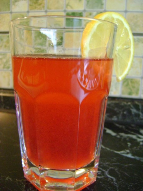 Ríbezľový sirup bez varenia - obrázok 1