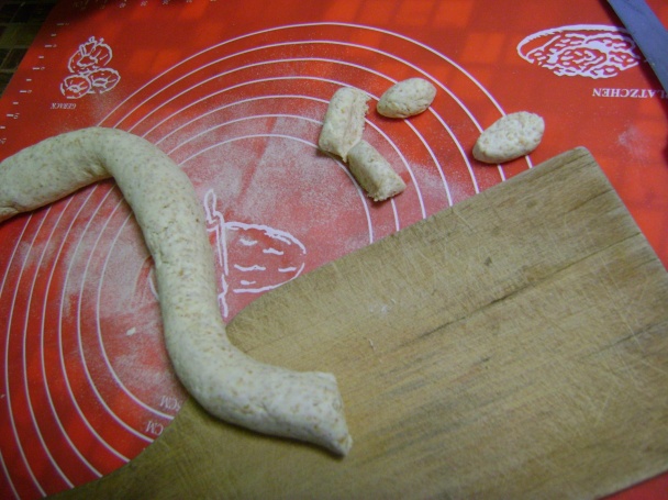 Celozrnné rýchle šúľance z pečenej múky a tvarohu (fotorecept) - obrázok 3