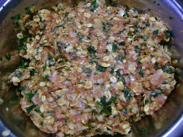 Mini fašírka stále inak pečená na plechu (fotorecept) - obrázok 2