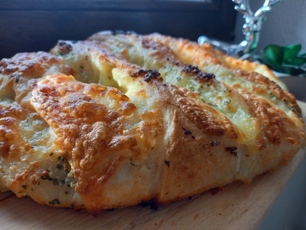 Mozzarellovo-cesnakový chlebík (fotorecept) - obrázok 4