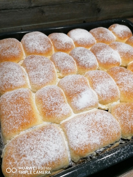 Pečené buchty, najmäkšie aké som kedy piekla (fotorecept) - obrázok 5