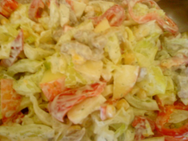 Kurací šalát - obrázok 1