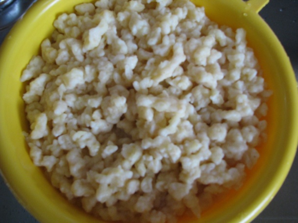 Bryndzové halušky - bezlepkové (fotorecept) - obrázok 8