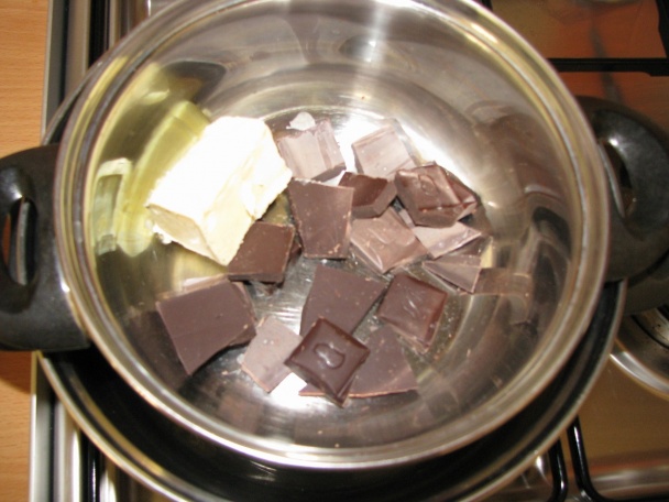 Čokoládovo broskyňový bezlepkový zákusok (fotorecept) - obrázok 2