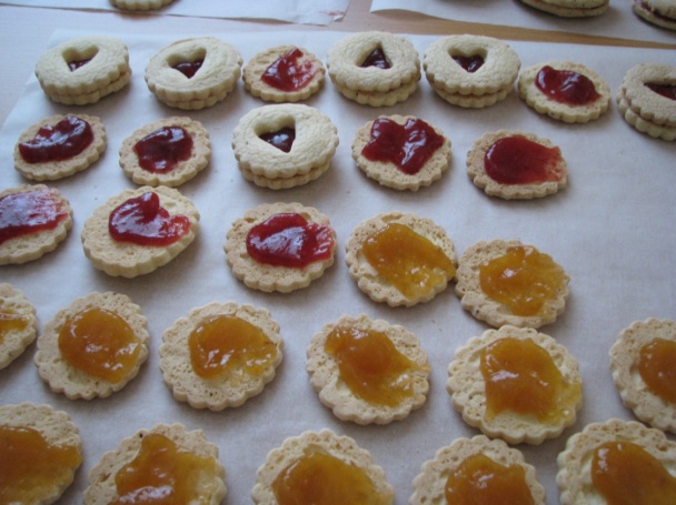 Linecké koláčiky - bezlepkové (fotorecept) - obrázok 4