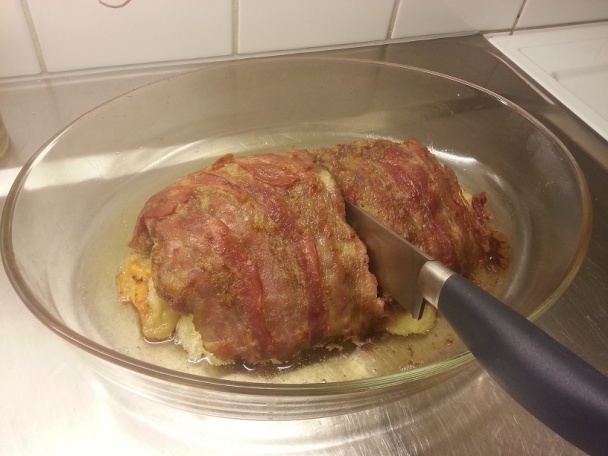 Plnená šťavnatá fašírka - obrázok 3