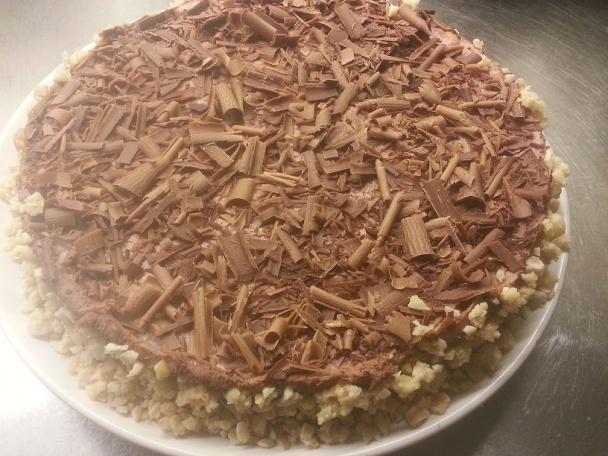 Kakaová panna cotta torta - obrázok 2