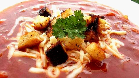 Paradajková polievka - obrázok 1