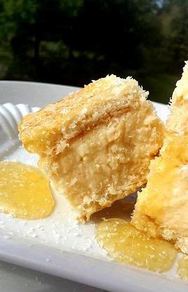 Zdravý kokosový zákusok so žĺtkovým pudingom - obrázok 4