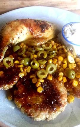 Cesnakové placky z ovsených vločiek - obrázok 4