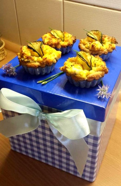 Syrové mini koláčiky - obrázok 2