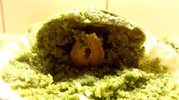 Špenátové muffiny s prekvapením (fotorecept) - obrázok 2