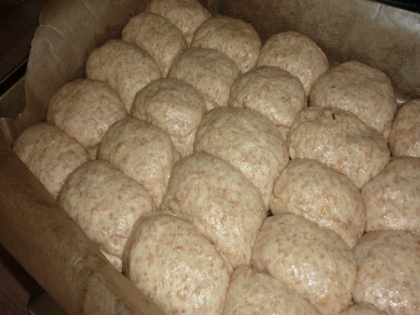 Pečené špaldové buchty (fotorecept) - obrázok 4