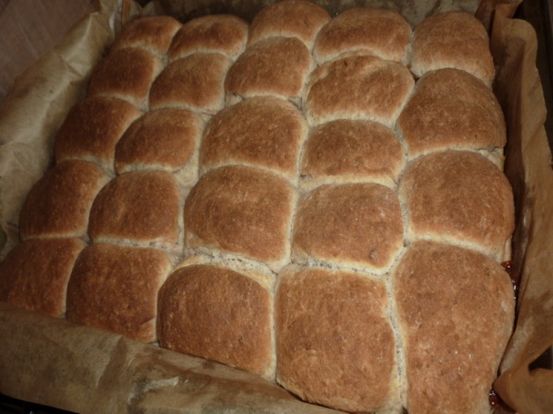 Pečené špaldové buchty (fotorecept) - obrázok 5