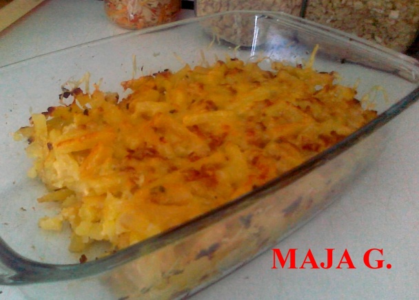 Zapečené zemiaky so syrom ako príloha - obrázok 3