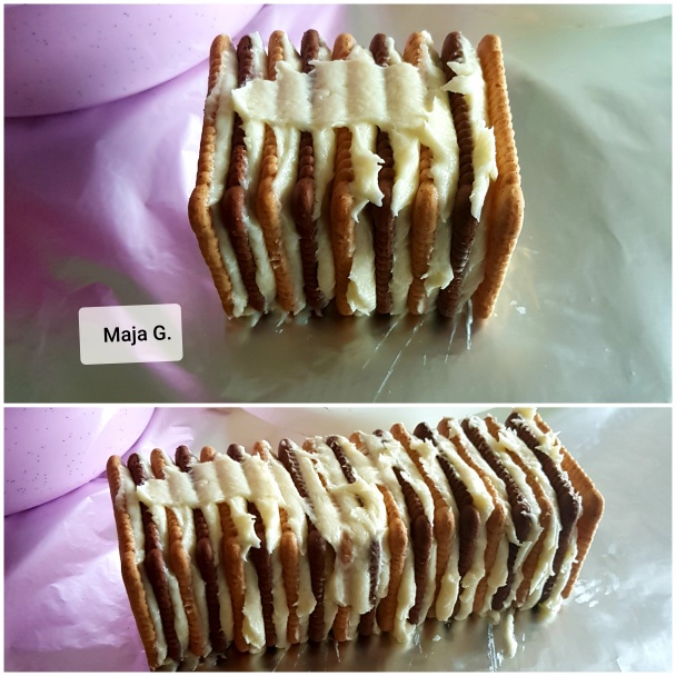 Nepečený metrový koláč s mandľami (fotorecept) - obrázok 3