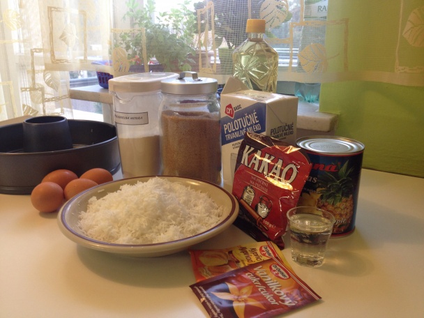 Kokosovo-ananásová bábovka - obrázok 1