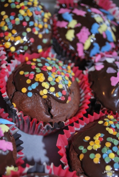 Čokoládové cupcakes (fotorecept) - obrázok 8