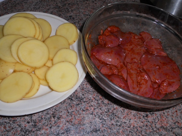 Pečená hydinová pečeň (fotorecept) - obrázok 1