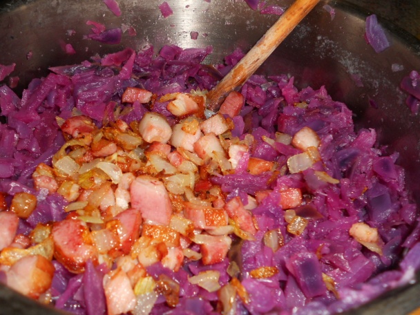 Plnené kotlety s moravskou kapustou (fotorecept) - obrázok 5