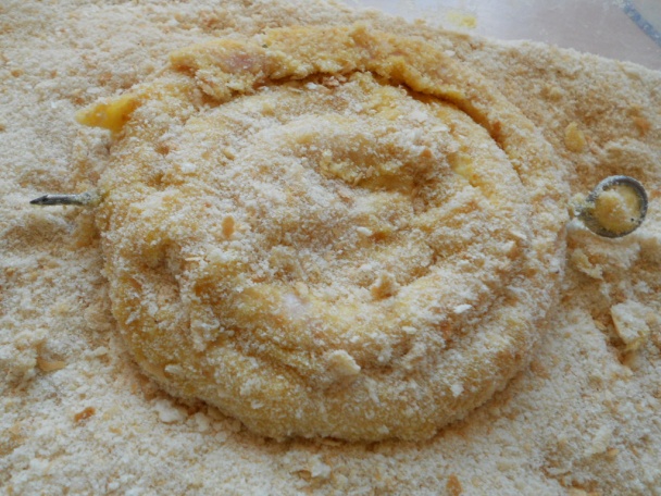 Vínna klobása ako rezeň (fotorecept) - obrázok 4