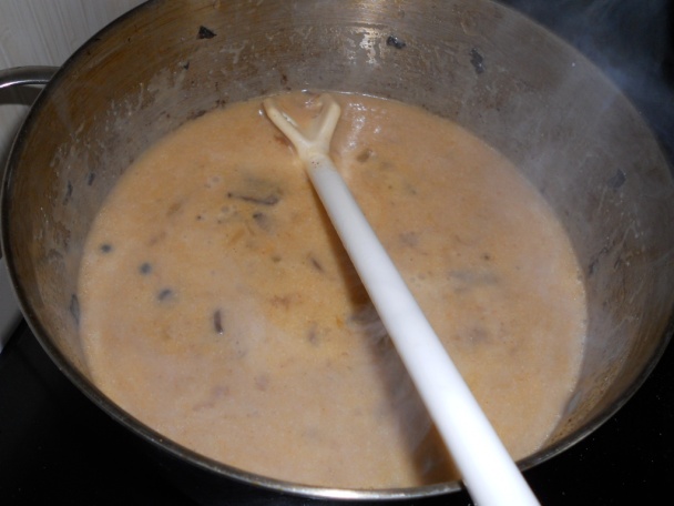 Kura na smotane s hubami (fotorecept) - obrázok 5