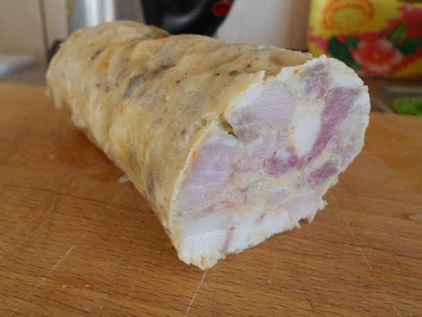 Varená saláma z bôčika (fotorecept) - obrázok 5