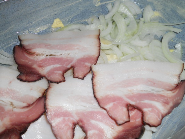 Rybie filé na slanine a cibuli (fotorecept) - obrázok 1