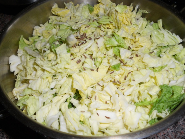 Kuřecí steak s kapustou - obrázok 1