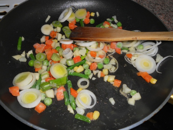 Rybie filé v zelenine - obrázok 1