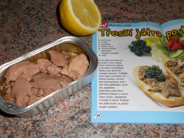 Tresčia pečeň po toskánsky (fotorecept) - obrázok 1