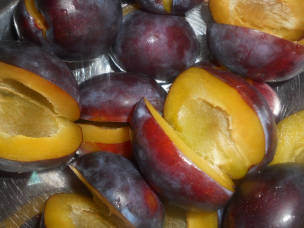 Slivkovo-mandľový koláč (fotorecept) - obrázok 4