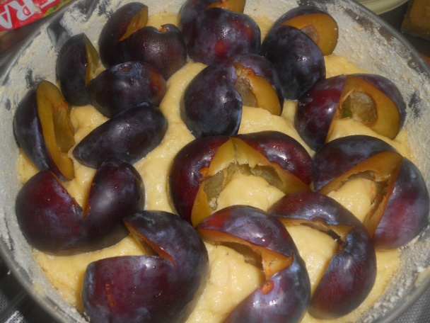 Slivkovo-mandľový koláč (fotorecept) - obrázok 8