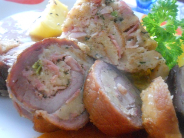 Bravčové roládky s rožkovou plnkou - obrázok 4